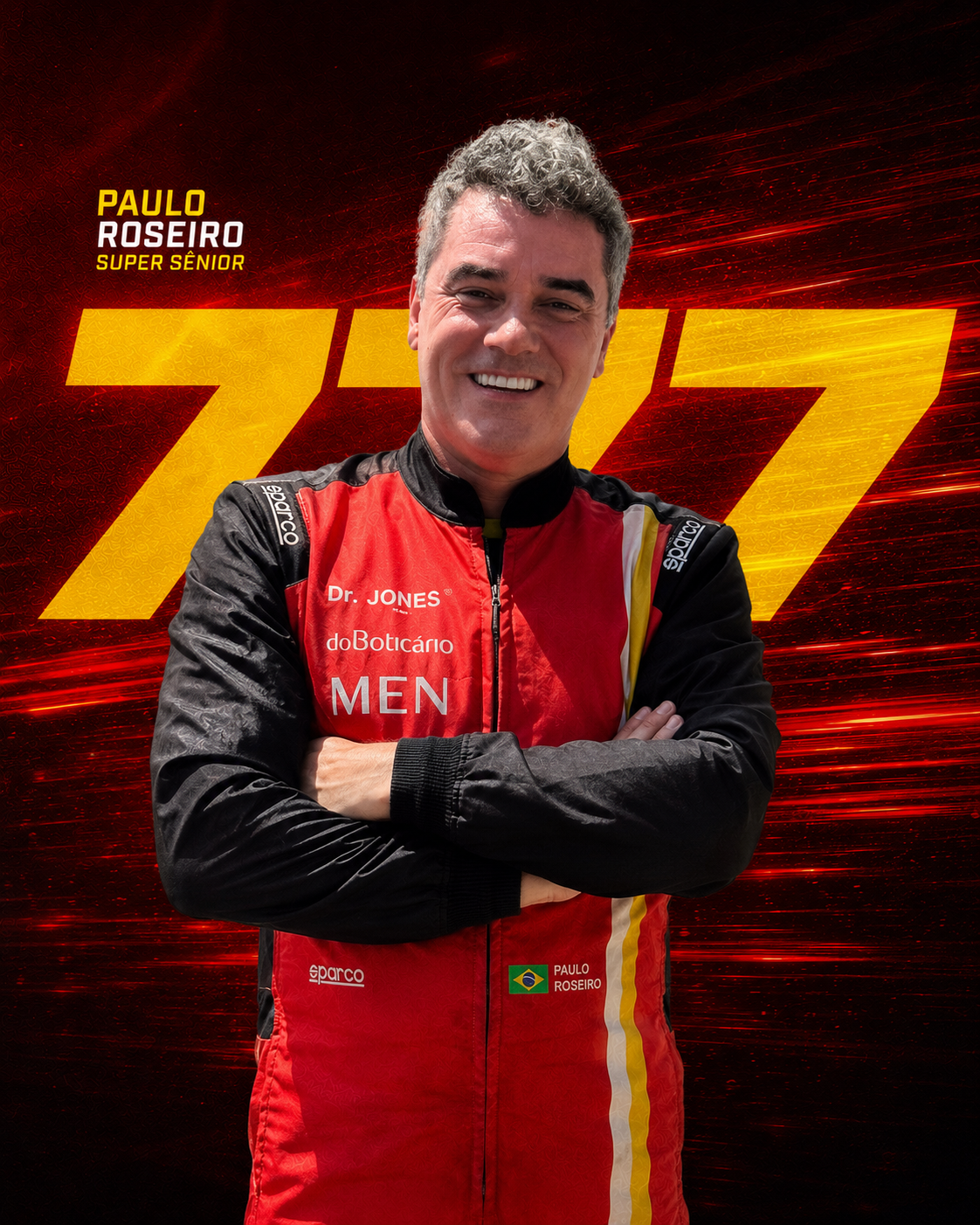 Paulo Roseiro, piloto número 777 da Xtreme Kart